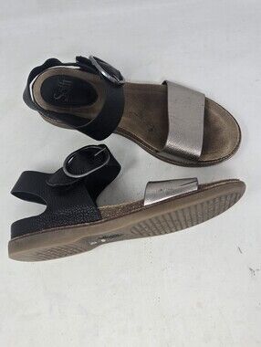 Sofft Bali Ankle Strap Singback Open Toe Slip On Sandals Women's Size 10M